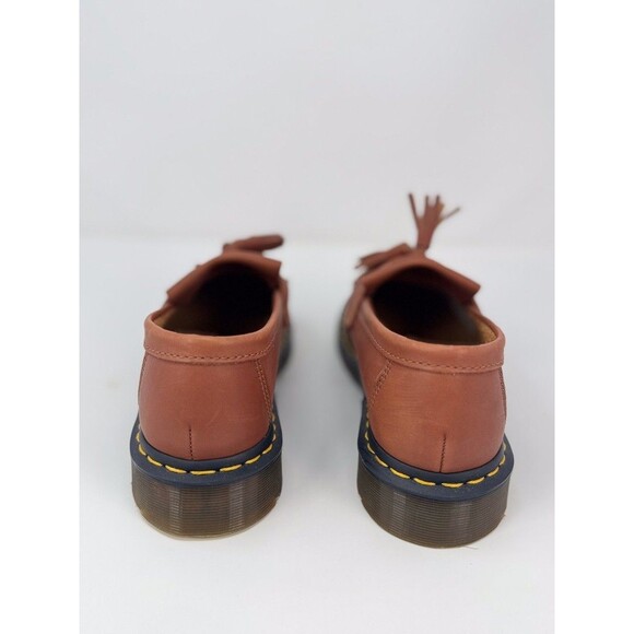 Dr. Martens Adrian Carrara Mens Shoes Brown Tasseled Slip On Penny Loafer US 7 M - Picture 6 of 9